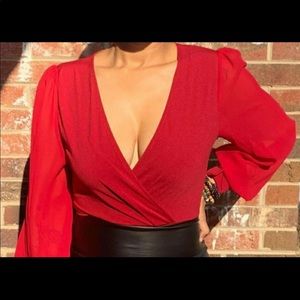Xl blouse bodysuit